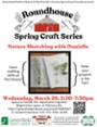 Roundhouse Makerspace: Nature Sketching with Danielle